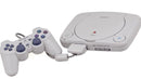 Videogame Playstation Slim PS1 Seminovo + 2 Controles + Memory Card 8MB + 5 Jogos