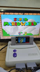 Videogame Super Nintendo Baby Seminovo+ 2 Controles + 2 Cartuchos
